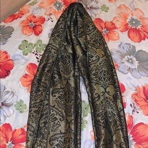 Black & Gold Scarf